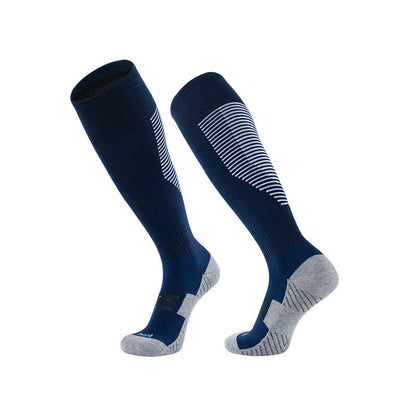Sweat-absorbent Knee-high Sports Soccer Socks(5 Pairs)