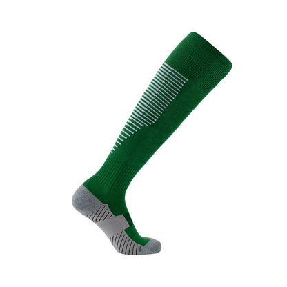 Sweat-absorbent Knee-high Sports Soccer Socks(5 Pairs)