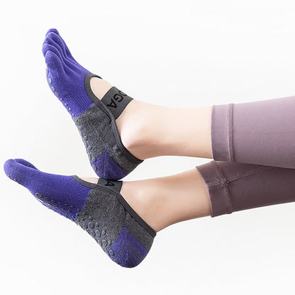 Non-slip Breathable Fitness Yoga Five-toe Socks(5 Pairs)