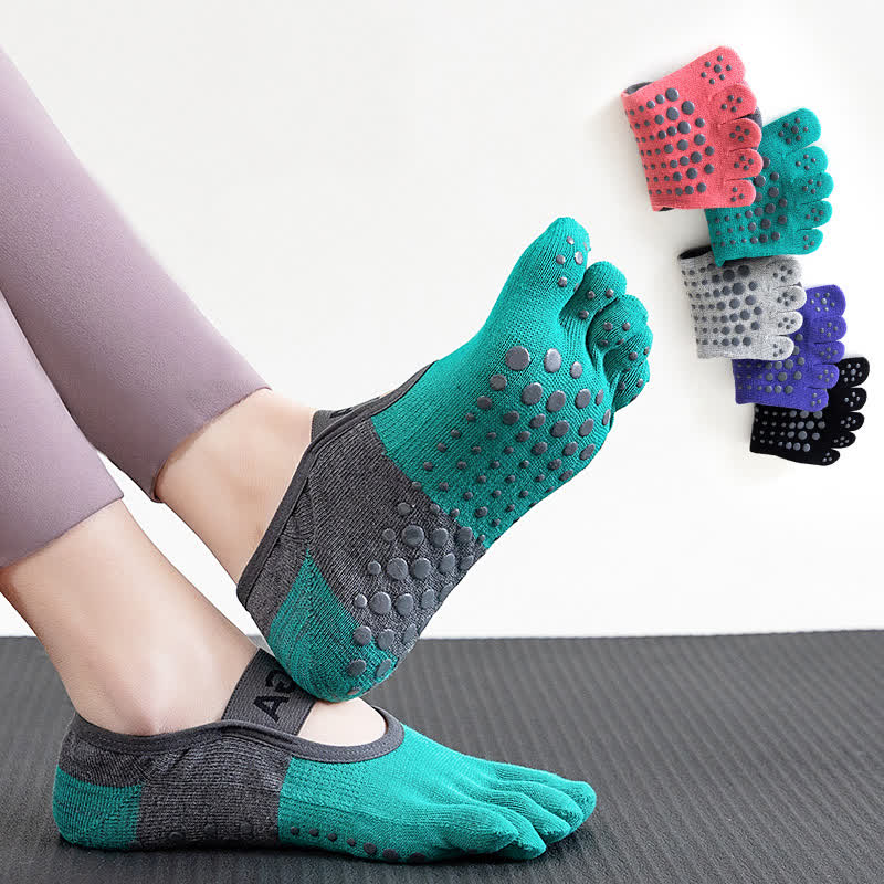 Non-slip Breathable Fitness Yoga Five-toe Socks(5 Pairs)
