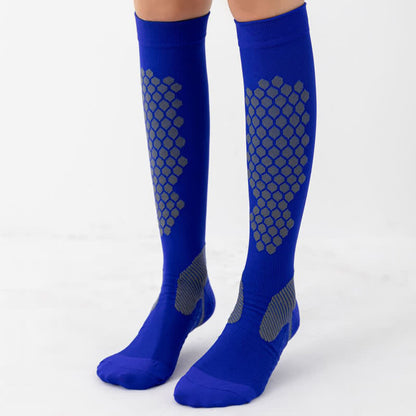 Geometric Pattern Compression Socks(3 Pairs)