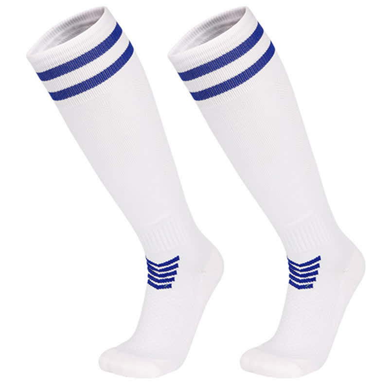 Sweat-absorbent Non-slip Knee-high Soccer Socks(5 Pairs)