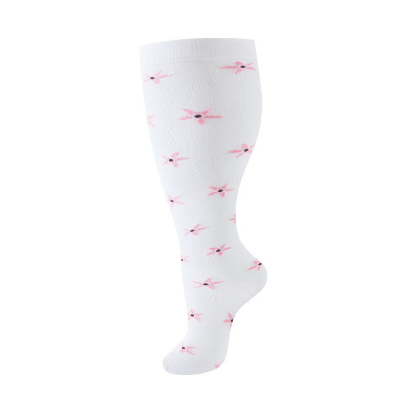 Plus Size Defoliation Compression Socks(3 Pairs) - image 1