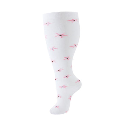 Plus Size Defoliation Compression Socks(3 Pairs) - image 1