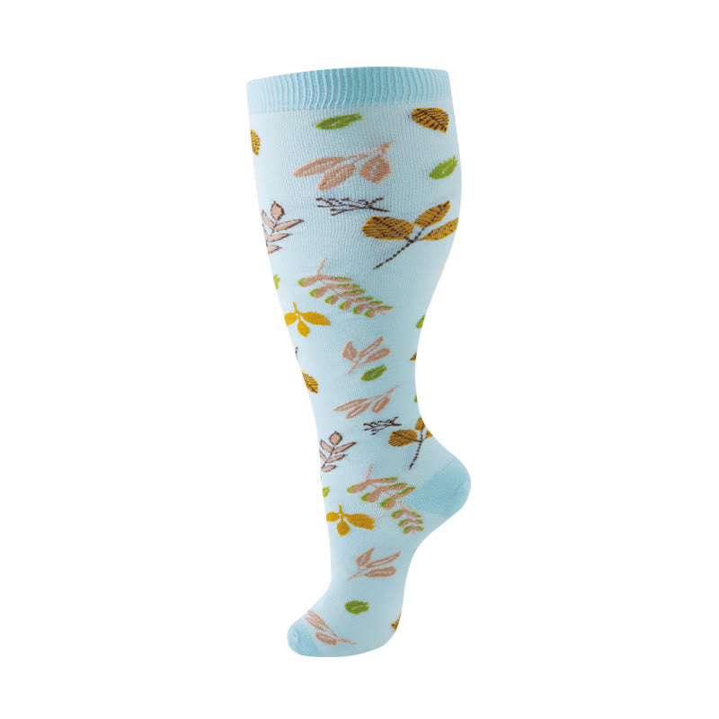 Plus Size Defoliation Compression Socks(3 Pairs)