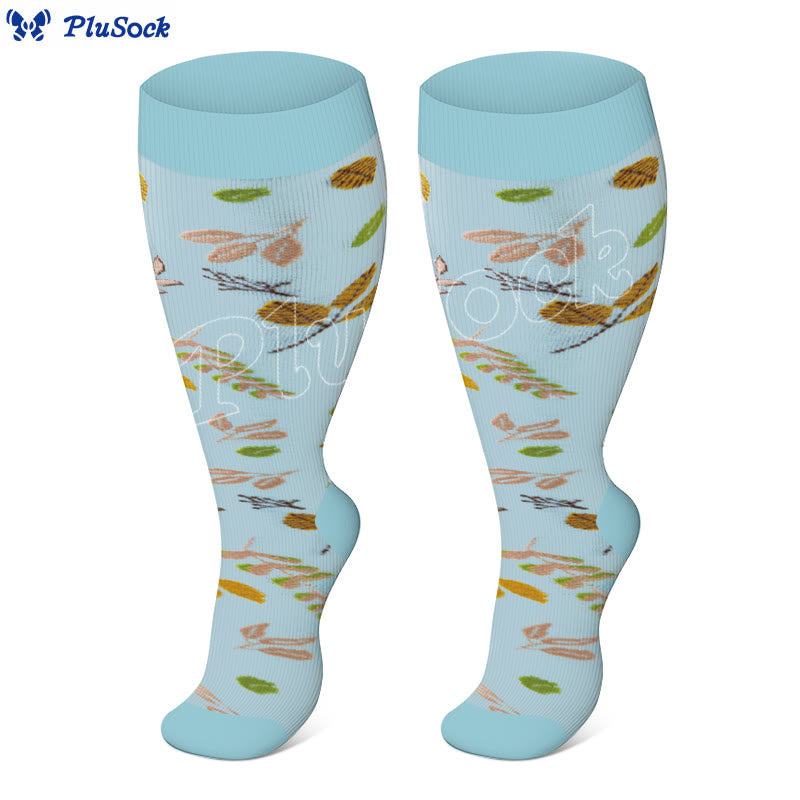 Plus Size Defoliation Compression Socks(3 Pairs)