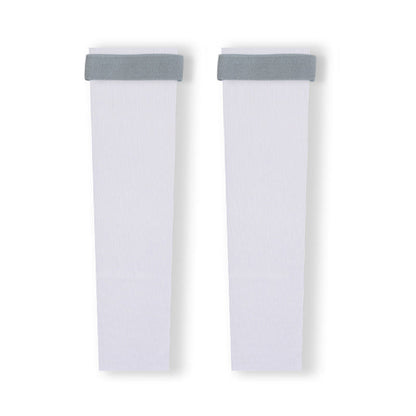 Lightweight Seamless Leg Sleeves with Strap - Light Blue - XL - image 8