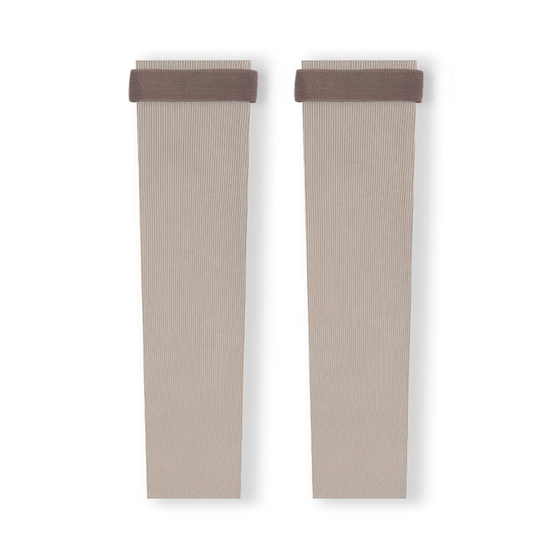 Lightweight Seamless Leg Sleeves with Strap - Camel - XL - image 9
