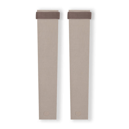 Lightweight Seamless Stirrup Leg Sleeves with Strap - Camel - XL - image 5