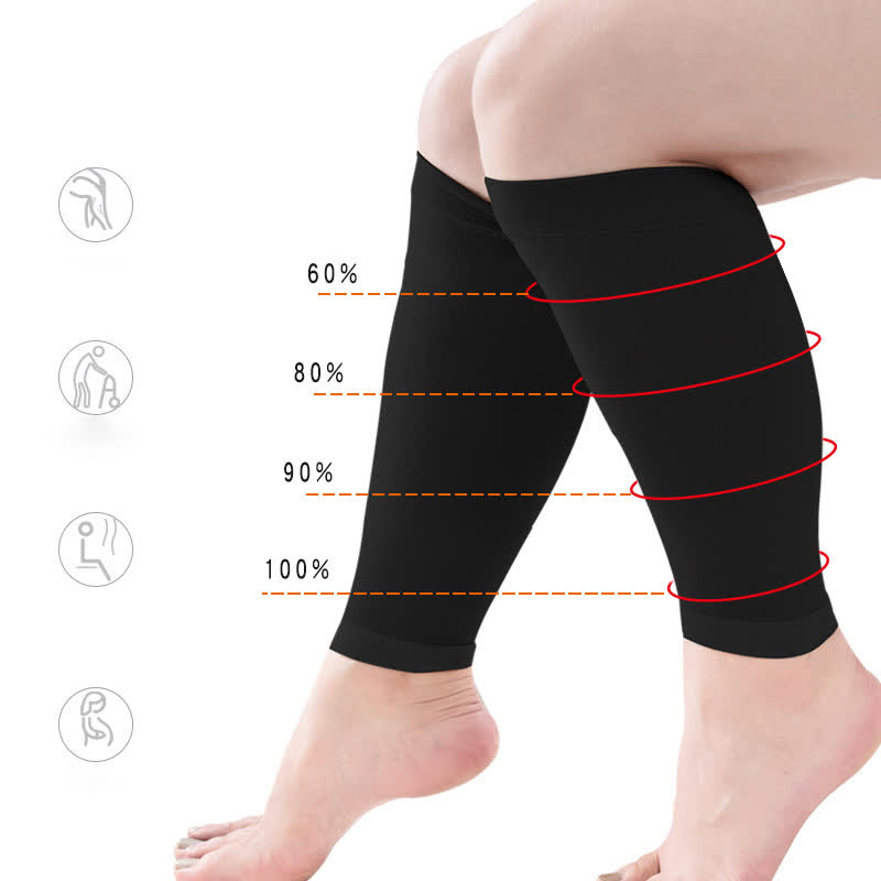 Plus Size Medical Compression Calf Socks(30-40mmhg) - image 1