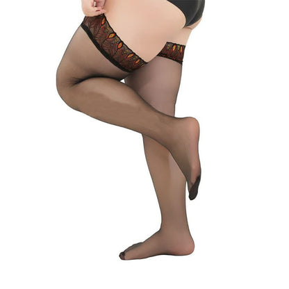 Sexy Peacock Lace Thigh High Stockings(2 Pairs)