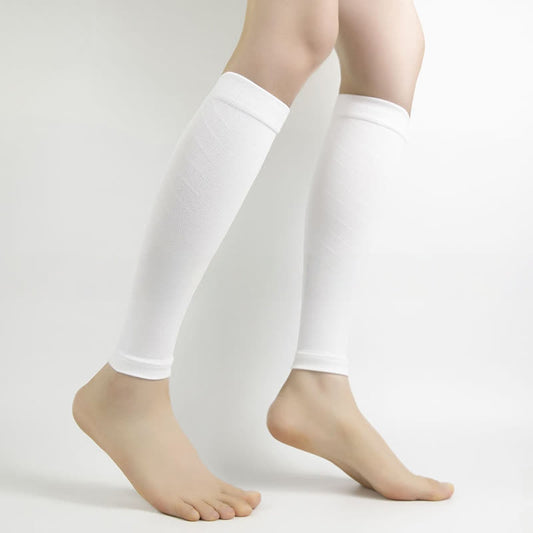 Solid Color Sports Calf Compression Sleeves