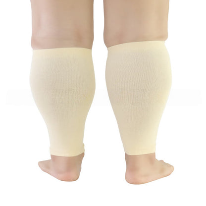 Plus Size Solid Color Calf Compression Sleeves