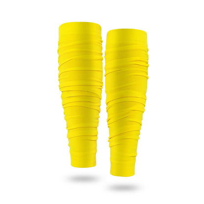 Outdoor Ruched Compression Calf Sleeves
