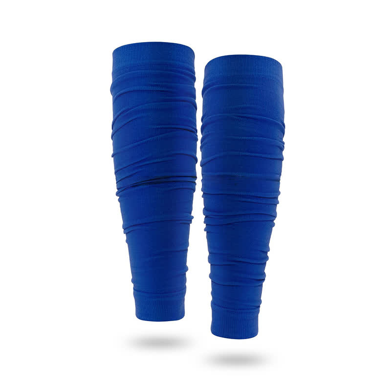Outdoor Ruched Compression Calf Sleeves