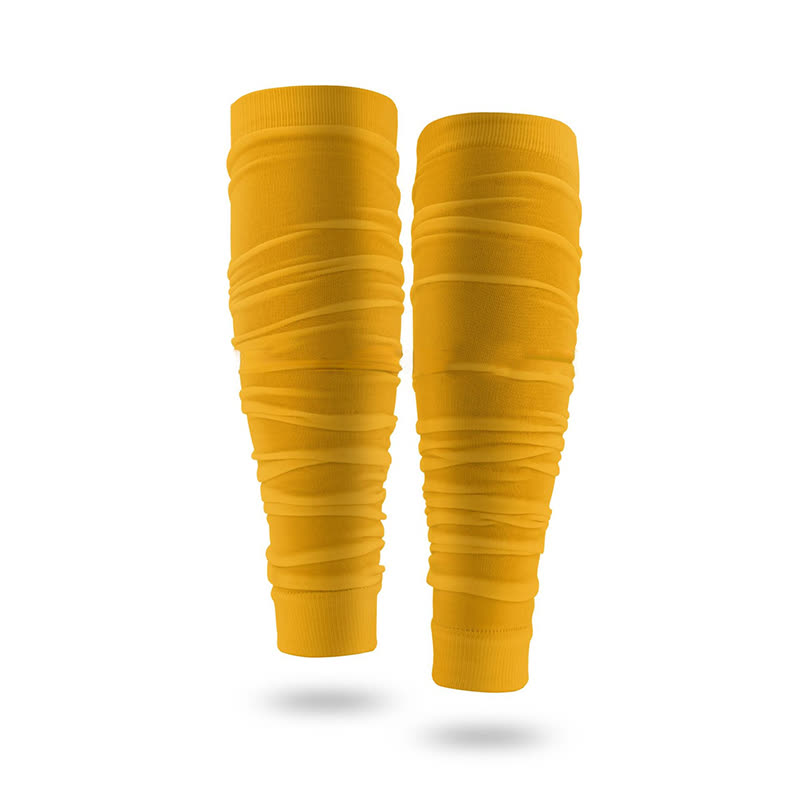 Outdoor Ruched Compression Calf Sleeves