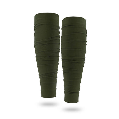 Outdoor Ruched Compression Calf Sleeves