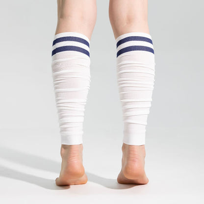 Double Stripe Ruched Compression Calf Sleeves - image 15