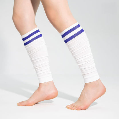 Double Stripe Ruched Compression Calf Sleeves - image 10