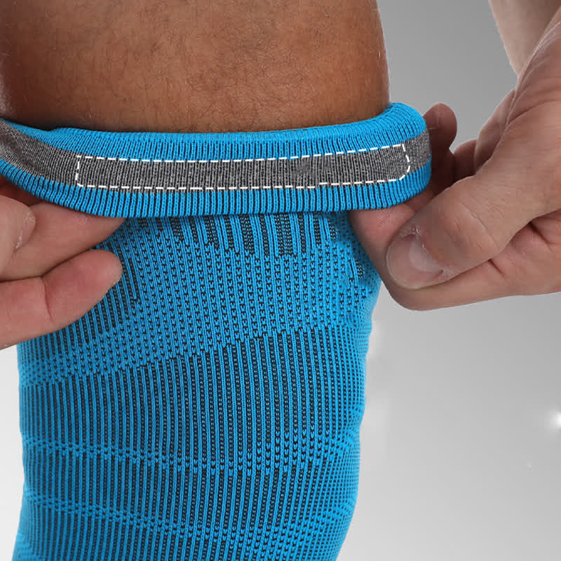 Knitted Breathable High Elastic Sports Knee Sleeves - image 5