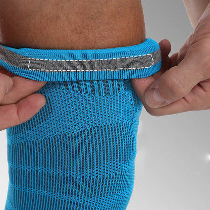 Knitted Breathable High Elastic Sports Knee Sleeves - image 5