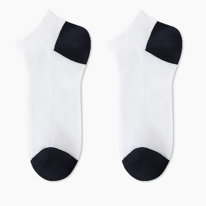 Non-slip Heel Mesh Breathable Ankle Socks(6 Pairs)
