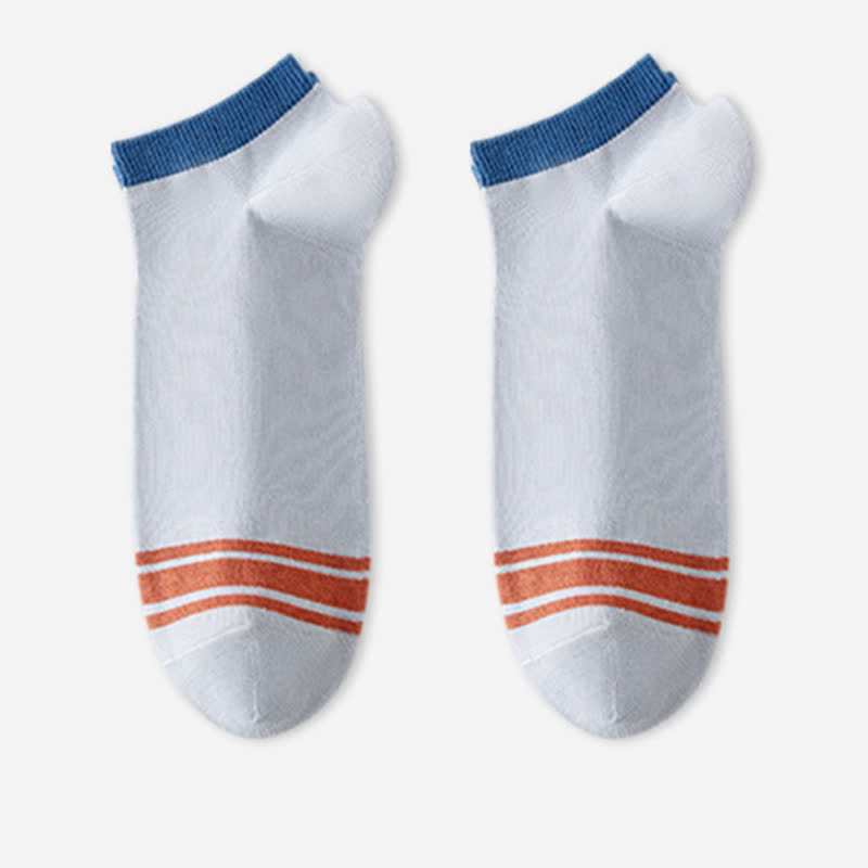 High Elastic Pure Cotton Antibacterial Ankle Socks(6 Pairs)
