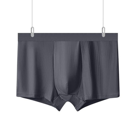 Plus Size High Elastic Men's High-waisted Boxer Briefs(3 Packs)