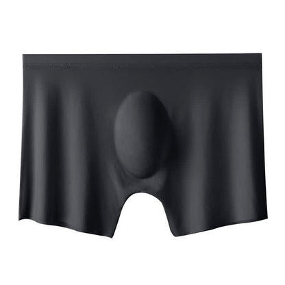 Breathable High Elastic Men's Ice Silk Boxer Briefs(3 Packs)