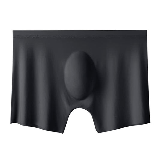 Breathable High Elastic Men's Ice Silk Boxer Briefs(3 Packs)