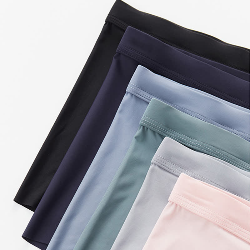 Breathable High Elastic Men's Ice Silk Boxer Briefs(3 Packs) - image 2