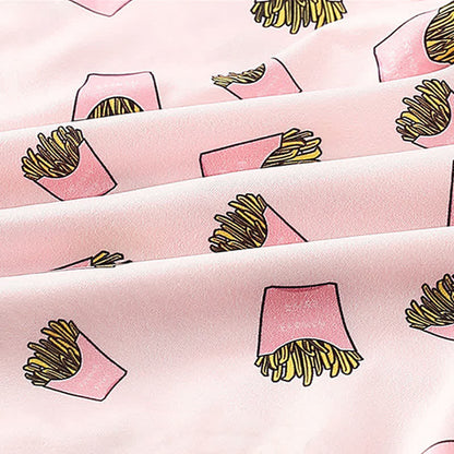 Food Snacks Print Men's Breathable Boxer Briefs(5 Packs) - image 5