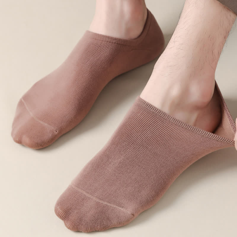 Solid Color Stretch No Show Socks(8 Pairs) - image 9