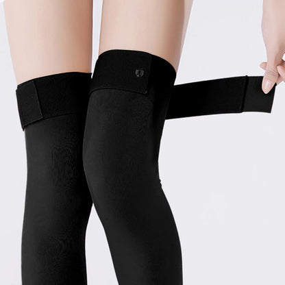 Lightweight Seamless Leg Sleeves with Strap - image 2