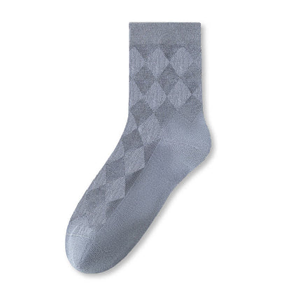 Pure Cotton Mesh Breathable Quarter Socks(7 Pairs) - Sky Blue - EU40-44(US7-10) - image 13