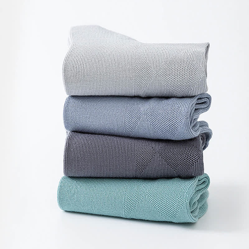 Pure Cotton Mesh Breathable Quarter Socks(7 Pairs)