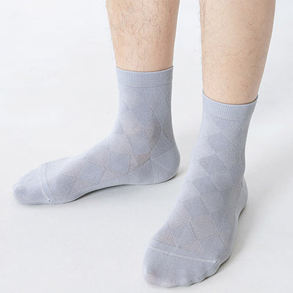 Pure Cotton Mesh Breathable Quarter Socks(7 Pairs)