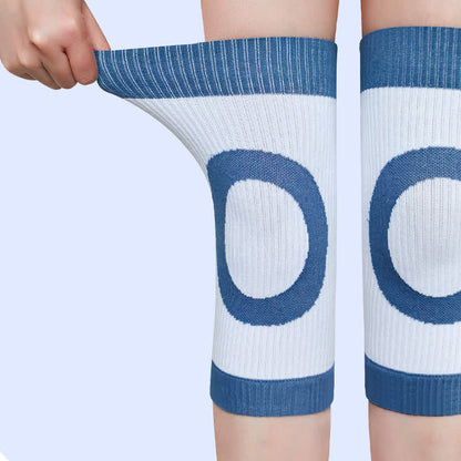 Circle Print Elastic Knee Pads