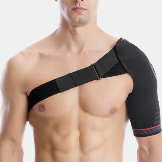 High Elastic Adjustable Compression Shoulder Brace - image 0