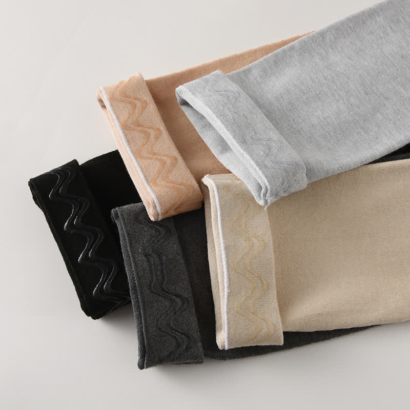 Pure Cotton High Elastic Non-slip Stirrup Thigh Sleeves - image 2