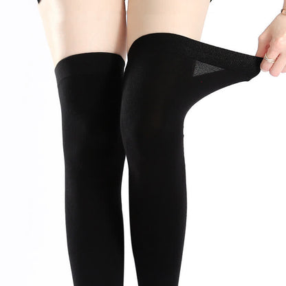 Pure Cotton Thigh Sleeves with Non-slip Silicone Grip - image 2