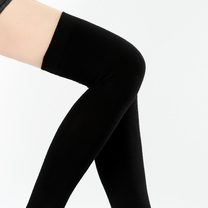 Pure Cotton Thigh Sleeves with Non-slip Silicone Grip - image 2
