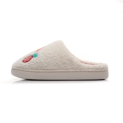 Plus Size Flamingo Plush Slippers - image 6