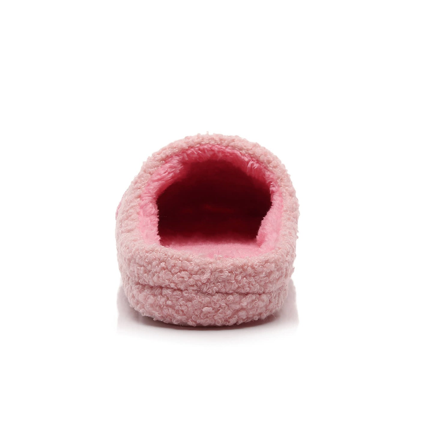Plus Size Peach Plush Slippers - image 8
