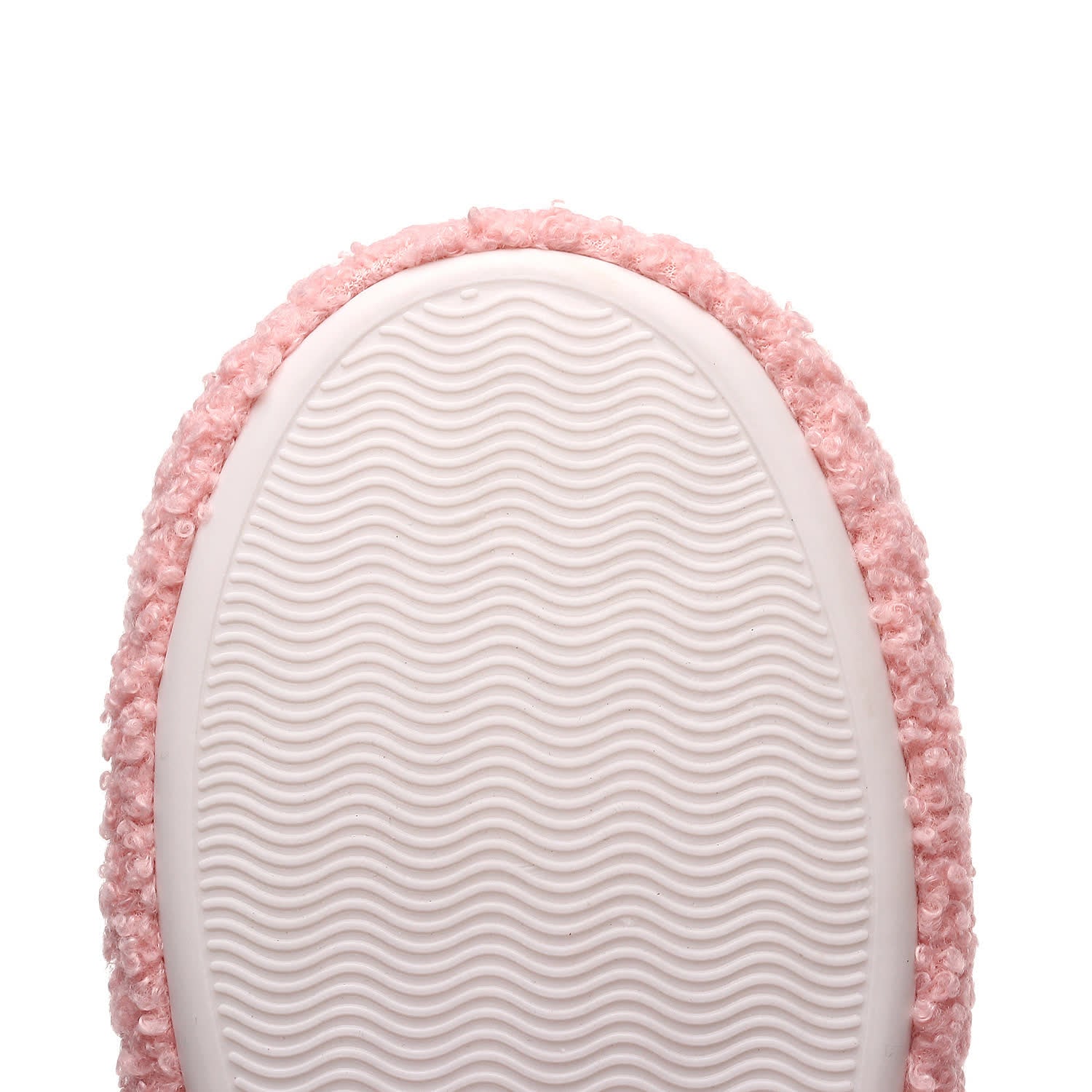 Plus Size Peach Plush Slippers - image 12