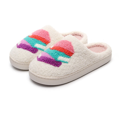 Plus Size Book Print Slippers - image 0