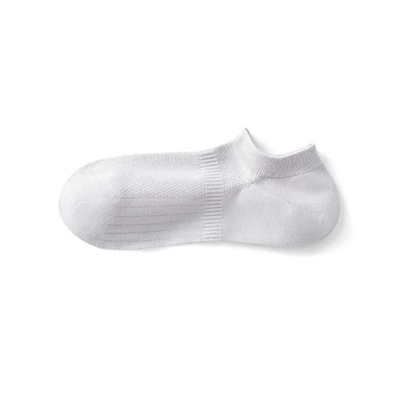 Cotton Sweat-wicking Mesh Breathable No Show Socks(7 Pairs)