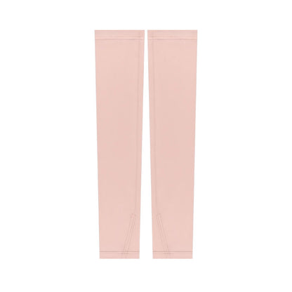 Elastic Breathable Outdoor Sun Protection Arm Sleeves - Pink - XL - image 4