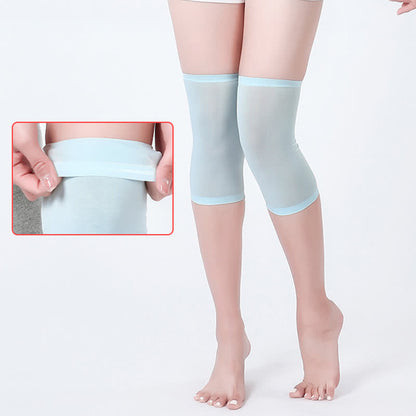 Non-slip Seamless Mulberry Silk Knee Sleeves