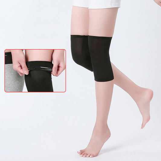 Non-slip Seamless Mulberry Silk Knee Sleeves